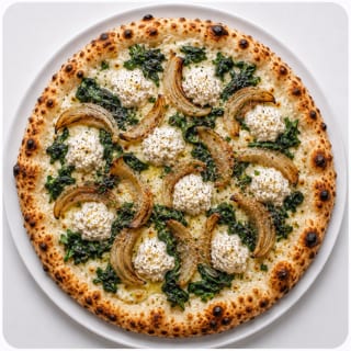 Bianca + Spinach Pizza