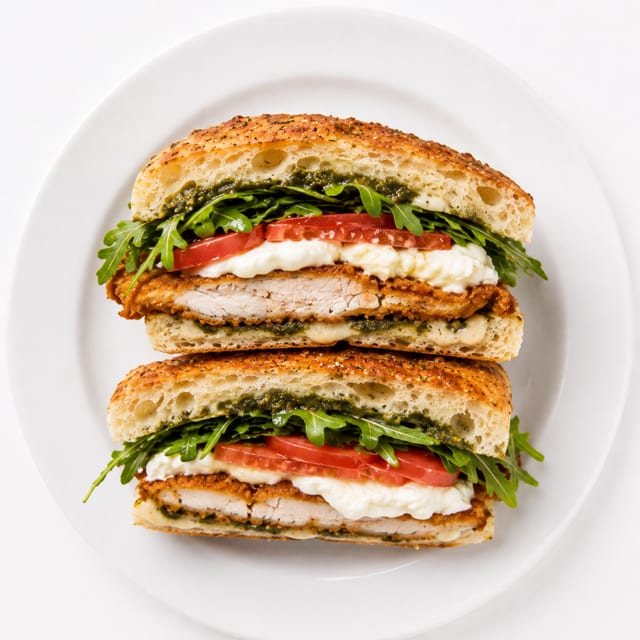 Chicken Milanese Panini.