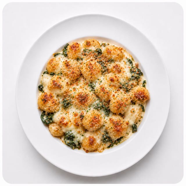 Gnocchi Alla Fiorentina.