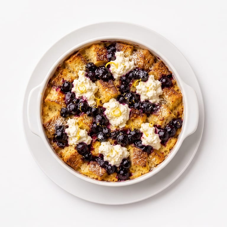 NONA’S LEMON RICOTTA FRENCH TOAST CASSEROLE 
