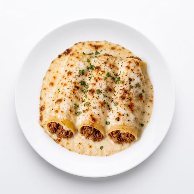 Beef Cannelloni al Forno.