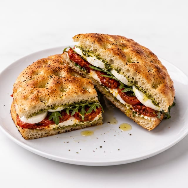 Tomato Caprese Panini.